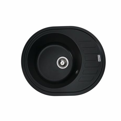 Гранітна мийка для кухні Platinum 6250 SOUL матова Чорна Гранітна мийка для кухні Platinum 6250 SOUL матова Чорна