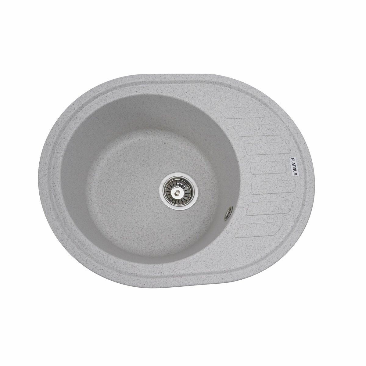 Гранітна мийка для кухні Platinum 6250 SOUL матова Топаз Гранітна мийка для кухні Platinum 6250 SOUL матова Топаз