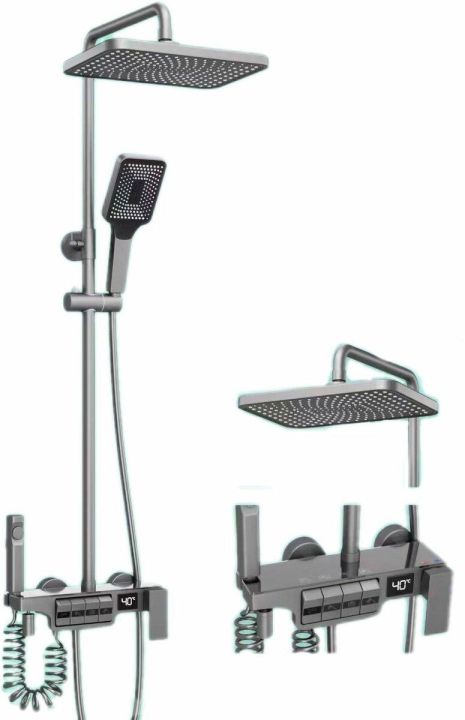 Душевая система с температурным индикатором Platinum 1634