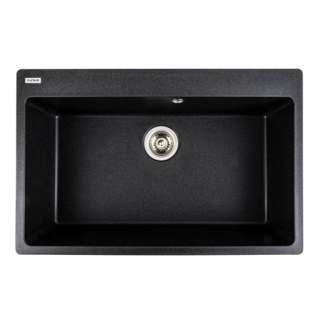Гранітна мийка для кухні Platinum 7850 Bogema матовий Карбон Гранітна мийка для кухні Platinum 7850 Bogema матовий Карбон