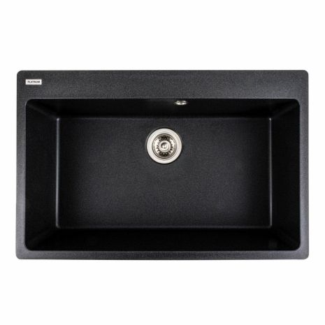 Гранітна мийка для кухні Platinum 7850 Bogema матовий Карбон Гранітна мийка для кухні Platinum 7850 Bogema матовий Карбон