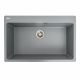 Гранітна мийка для кухні Platinum 7850 Bogema матова (сірий металік) Гранітна мийка для кухні Platinum 7850 Bogema матова (сірий металік)