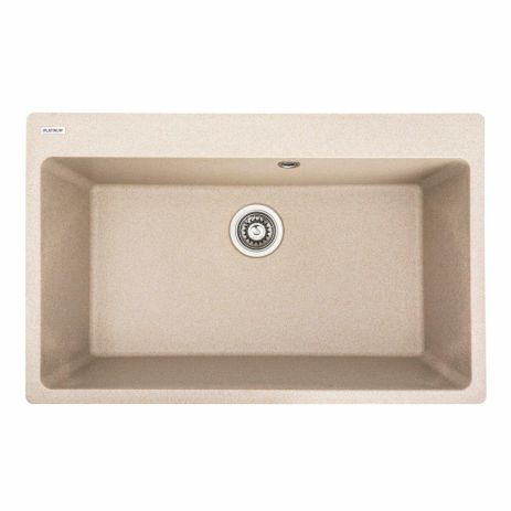 Гранітна мийка для кухні Platinum 7850 Bogema матова (сафарі) Гранітна мийка для кухні Platinum 7850 Bogema матова (сафарі)