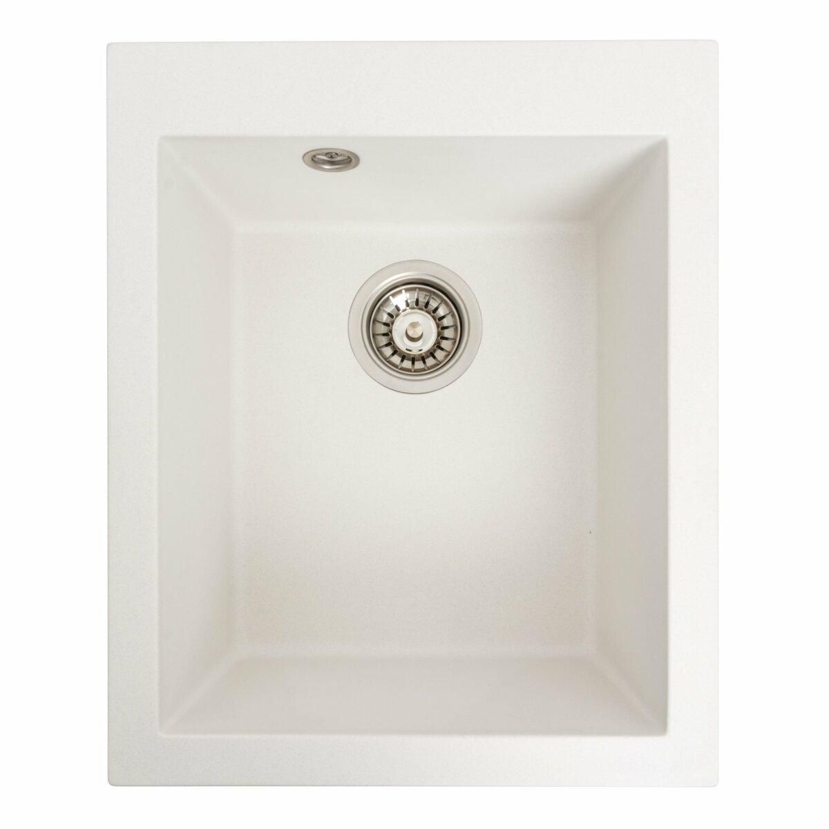 Гранитная мойка для кухни Platinum 4150 SOKIL матовая (белоснежная) Гранитная мойка для кухни Platinum 4150 SOKIL матовая (белоснежная)