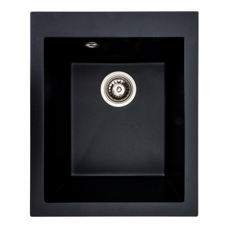 Гранитная мойка для кухни Platinum 4150 SOKIL матовая (черная) Гранитная мойка для кухни Platinum 4150 SOKIL матовая (черная)