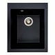 Гранитная мойка для кухни Platinum 4150 SOKIL матовая (черная) Гранитная мойка для кухни Platinum 4150 SOKIL матовая (черная)