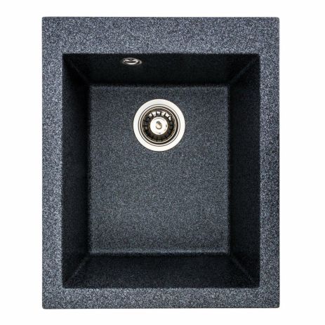 Гранитная мойка для кухни Platinum 4150 SOKIL матовая (графит) Гранитная мойка для кухни Platinum 4150 SOKIL матовая (графит)