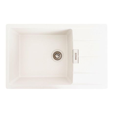 Гранітна мийка для кухні Platinum 7850 ROMA матова (біла) Гранітна мийка для кухні Platinum 7850 ROMA матова (біла)