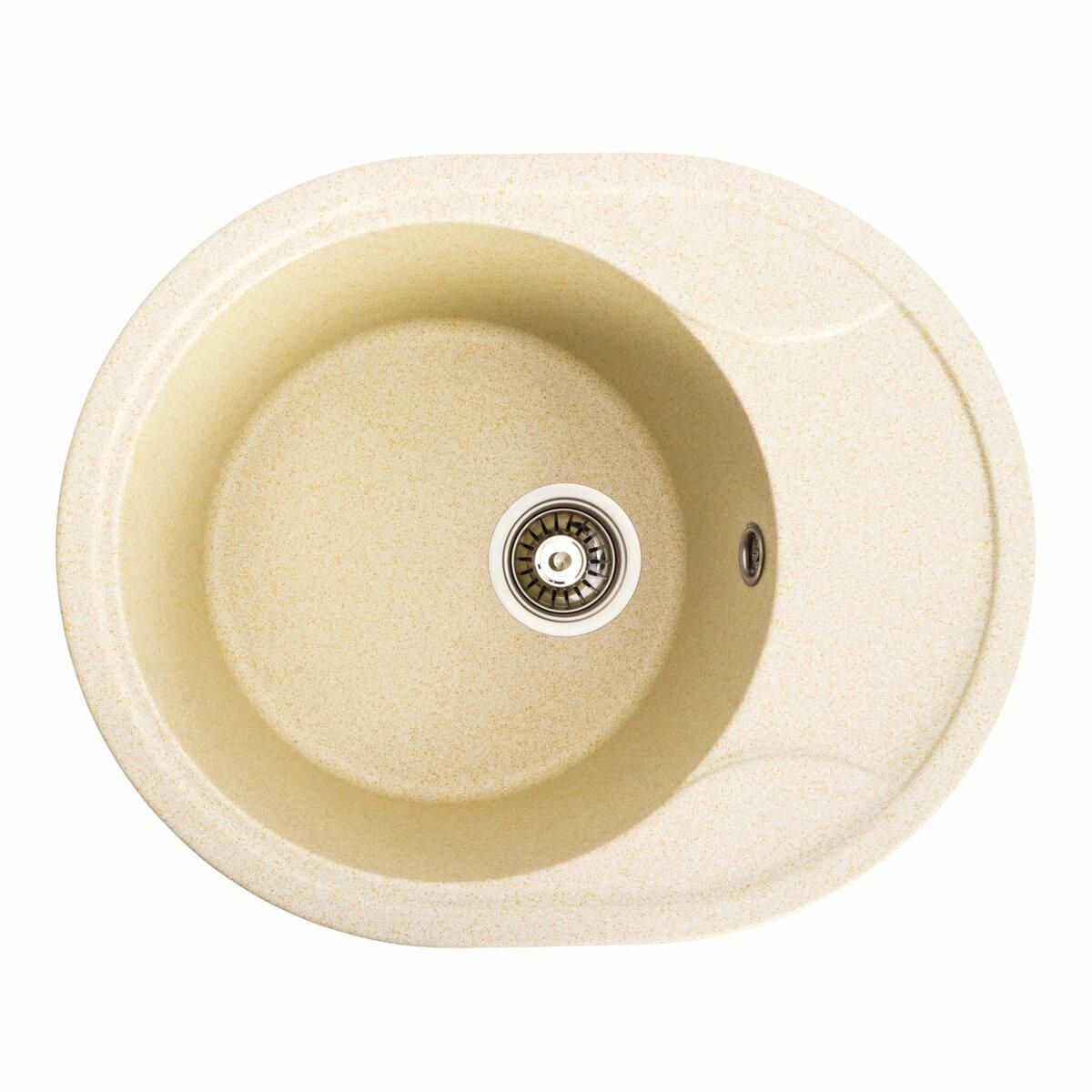 Гранітна мийка для кухні Platinum 5847 ONYX матова (пісок) Гранітна мийка для кухні Platinum 5847 ONYX матова (пісок)