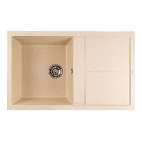Гранітна мийка для кухні Platinum 7950 Selena матова Пісок Гранітна мийка для кухні Platinum 7950 Selena матова Пісок