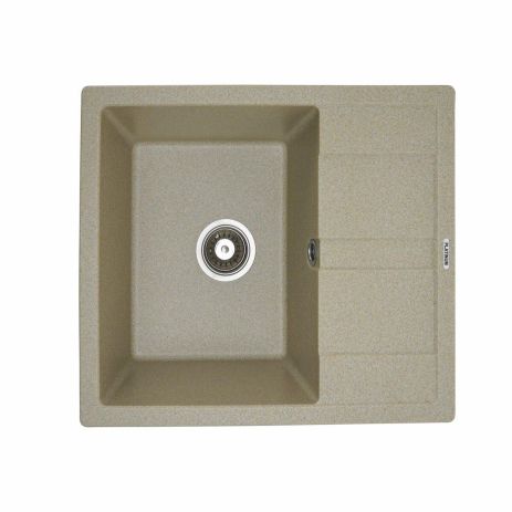 Гранитная мойка для кухни 5851 ARIA матовая Бежевый Гранитная мойка для кухни 5851 ARIA матовая Бежевый