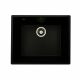 Гранитная мойка для кухни Platinum 5444 OASIS матовая Черный металлик Гранитная мойка для кухни Platinum 5444 OASIS матовая Черный металлик
