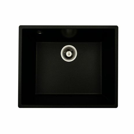 Гранитная мойка для кухни Platinum 5444 OASIS матовая Черный металлик Гранитная мойка для кухни Platinum 5444 OASIS матовая Черный металлик