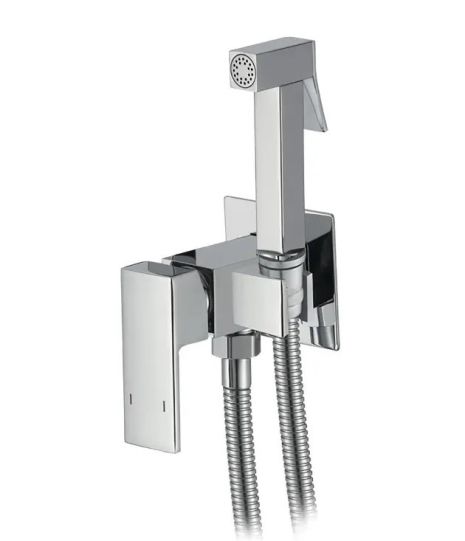 Змішувач для гігієнічного душу вбудований MiX Premium Mark 002 Хром Змішувач для гігієнічного душу вбудований MiX Premium Mark 002 Хром