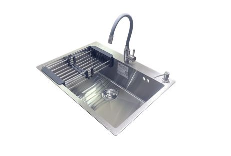 Комплект мийка + змішувач Romzha Arta U-650S Max (C)