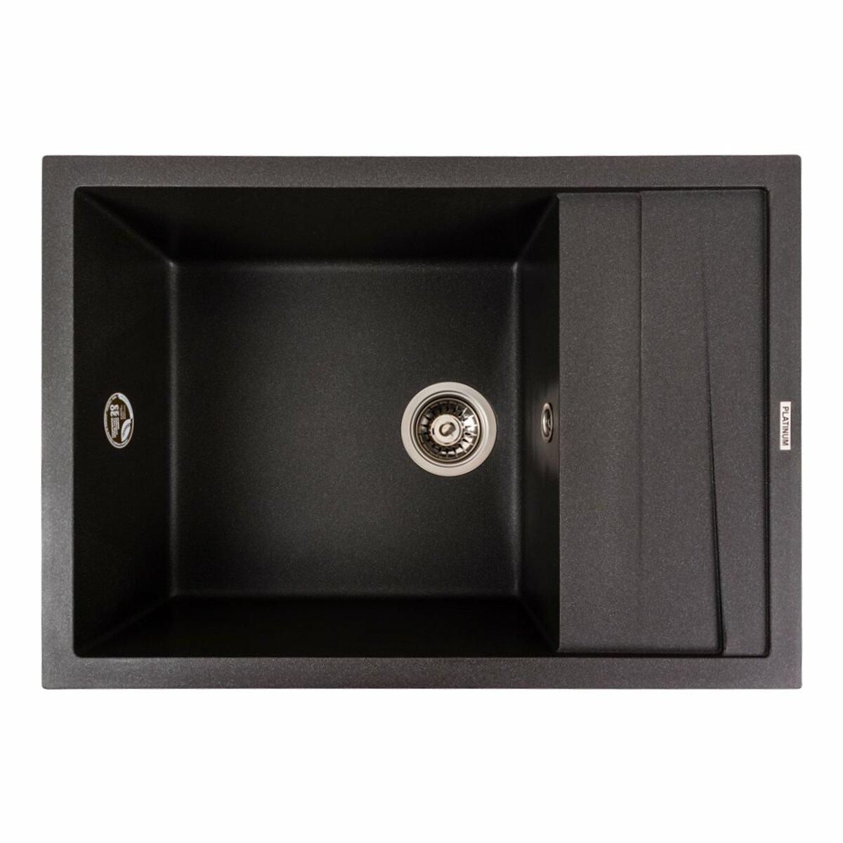 Кухонна мийка гранітна матова 7050 CASCADA Platinum Моріон Кухонна мийка гранітна матова 7050 CASCADA Platinum Моріон