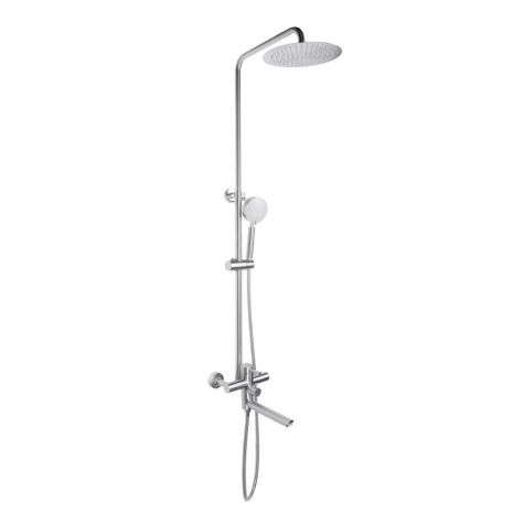 Душова система універсальна Lidz Aria 1033 на три споживачі (з виливом) (k35) LDARI1033NKS46109 Nickel