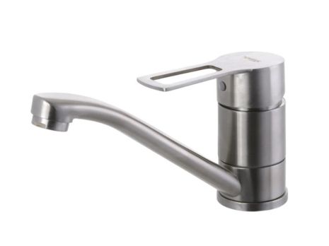 Змішувач для кухонної мийки з нержавіючої сталі RiX HSB 004 25 см