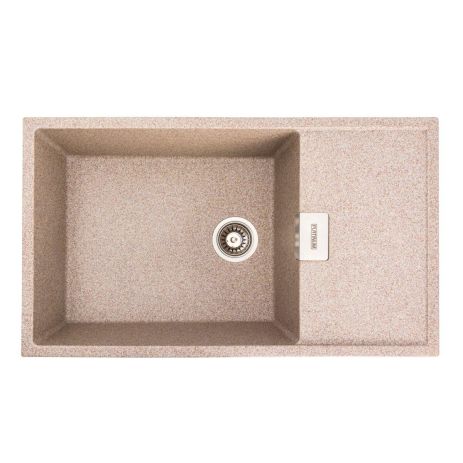 Гранітна мийка для кухні Platinum 8650 DIAMOND матова (карамель) Гранітна мийка для кухні Platinum 8650 DIAMOND матова (карамель)