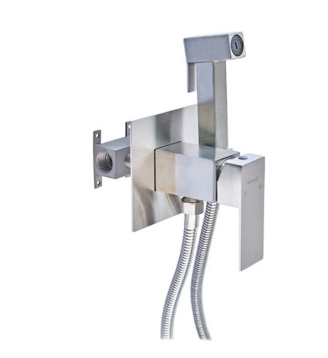 Змішувач для гігієнічного душу MiX KUB-333 з нержавіючої сталі