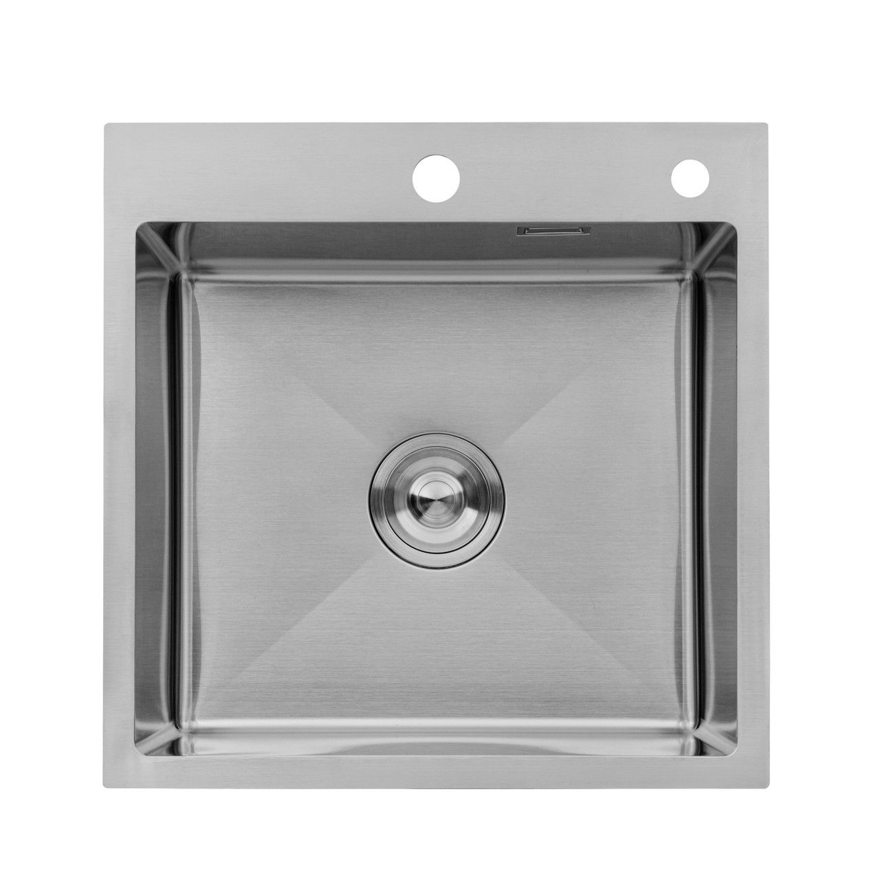 Кухонна мийка Kroner KRP Gebürstet — 4545HM (3.0/1.0 мм) Кухонна мийка Kroner KRP Gebürstet — 4545HM (3.0/1.0 мм)