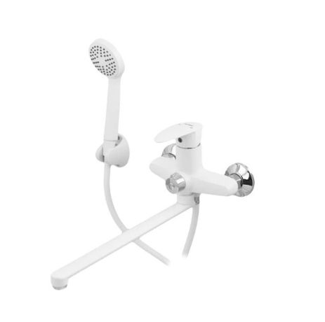 Змішувач для вани з термопластику Plamix Sezar 006 Euro Білий