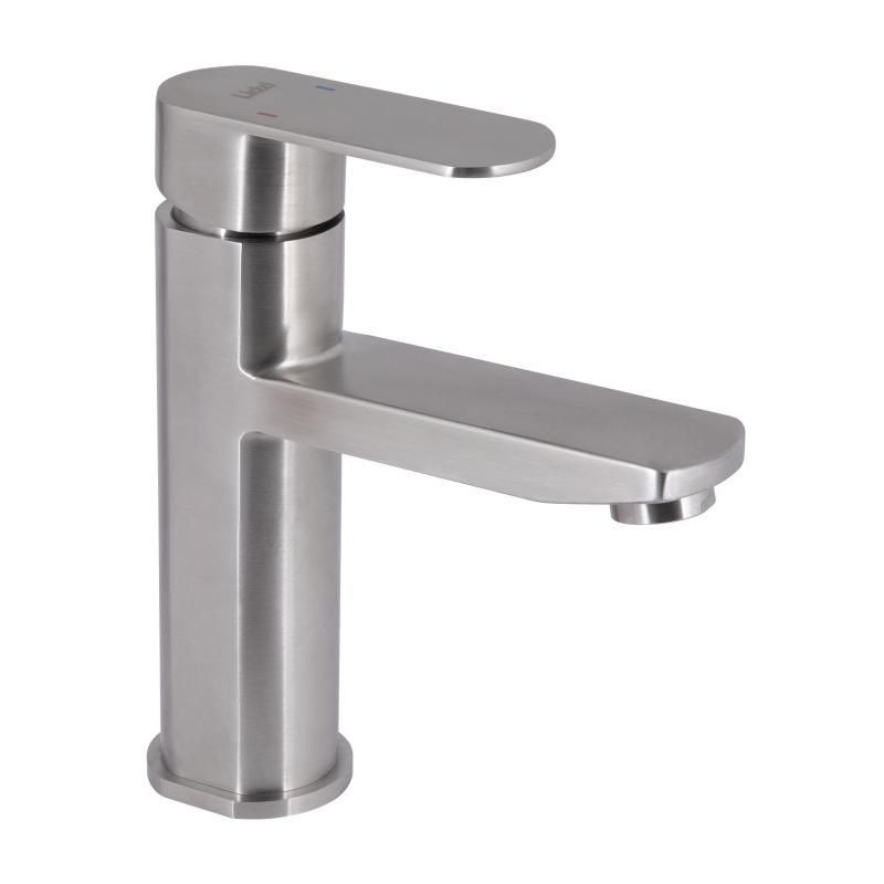 Змішувач для раковини Lidz Luna 001F (k35) LDLUN001FNKS46094 Nickel Змішувач для раковини Lidz Luna 001F (k35) LDLUN001FNKS46094 Nickel