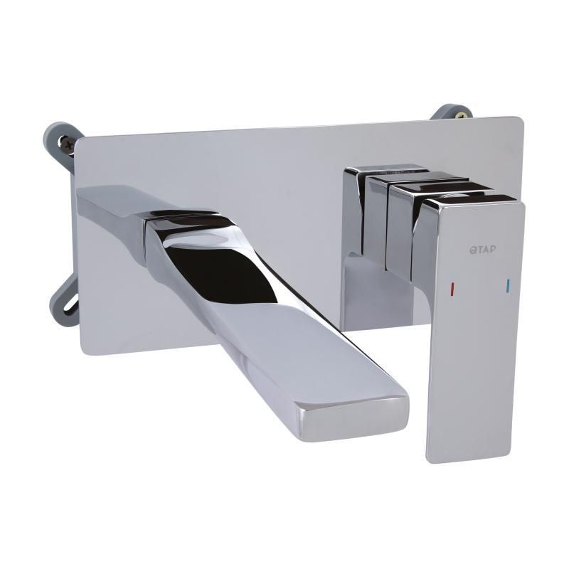 Смеситель для раковины Qtap Gemini скрытого монтажа QTGEM273CRM45693 Chrome Смеситель для раковины Qtap Gemini скрытого монтажа QTGEM273CRM45693 Chrome