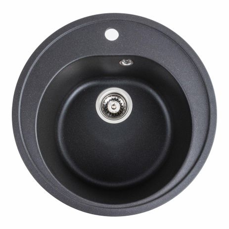 Гранитная мойка для кухни Platinum 510 LUNA матовый Морион Гранитная мойка для кухни Platinum 510 LUNA матовый Морион