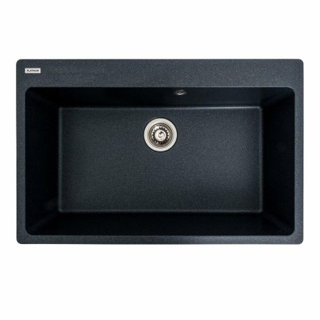 Гранитная мойка для кухни Platinum 7850 Bogema матовая (антрацит) Гранитная мойка для кухни Platinum 7850 Bogema матовая (антрацит)