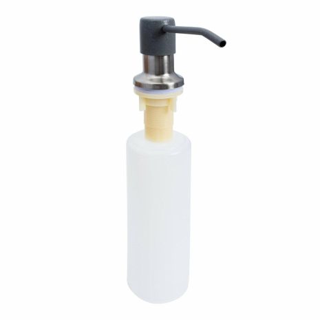 S02 дозатор для рідкого мила Platinum СІРИЙ МЕТАЛІК