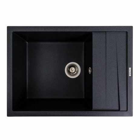 Кухонная мойка гранитная матовая 7050 CASCADA Platinum Карбон Кухонная мойка гранитная матовая 7050 CASCADA Platinum Карбон