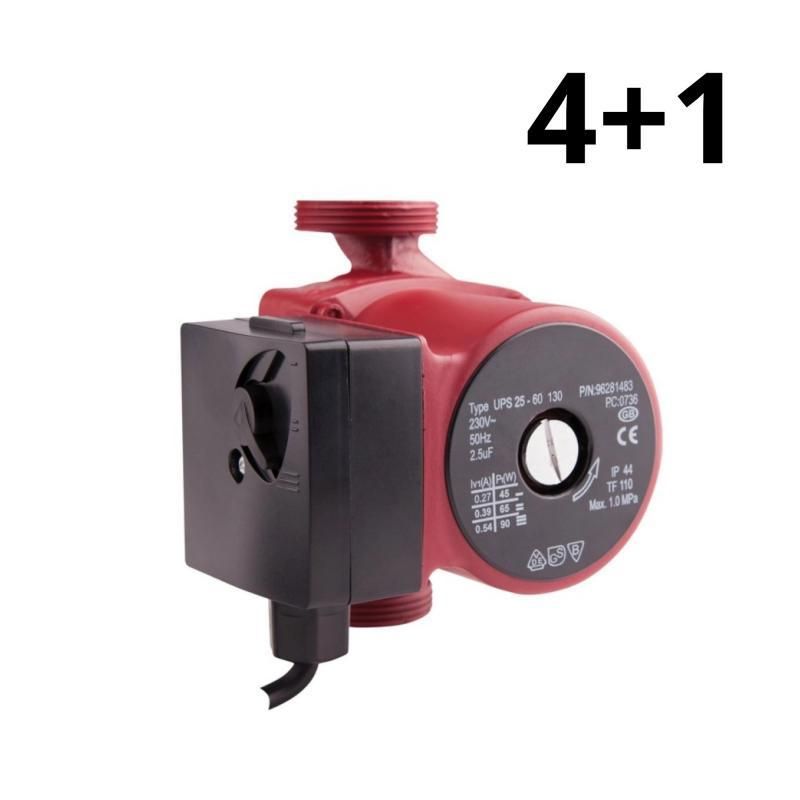 Насос циркуляционный GRS UPC 25/60/130 с кабелем (без гаек) (4+1) Насос циркуляционный GRS UPC 25/60/130 с кабелем (без гаек) (4+1)