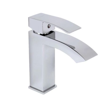 Змішувач для раковини Qtap Swan Cascada QTSWA270CRM45564 Chrome Змішувач для раковини Qtap Swan Cascada QTSWA270CRM45564 Chrome