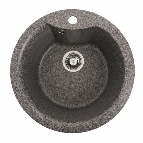 Гранитная мойка для кухни Platinum 480 TURAS матовая Микс Гранитная мойка для кухни Platinum 480 TURAS матовая Микс