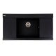 Гранитная мойка для кухни Platinum 9651 ATLAS матовый Черный Гранитная мойка для кухни Platinum 9651 ATLAS матовый Черный