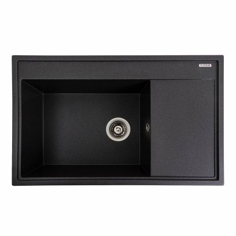 Гранітна мийка для кухні Platinum 7950 AZURIT матовий Моріон Гранітна мийка для кухні Platinum 7950 AZURIT матовий Моріон