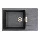 Гранитная мойка для кухни Platinum 7850 ROMA матовая (графит) Гранитная мойка для кухни Platinum 7850 ROMA матовая (графит)