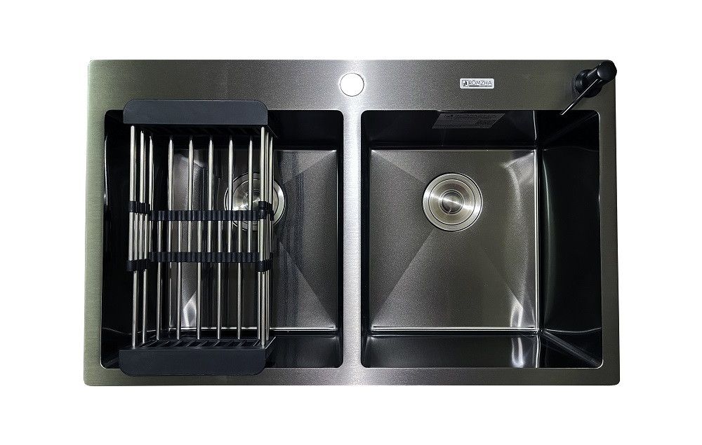 Кухонна мийка Romzha Arta U-730DS BL Кухонна мийка Romzha Arta U-730DS BL