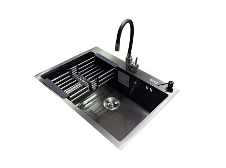 Комплект мийка + змішувач Romzha Arta U-650S Max BL (C) Комплект мийка + змішувач Romzha Arta U-650S Max BL (C)