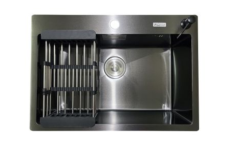 Кухонна мийка Romzha Arta U-600S BL