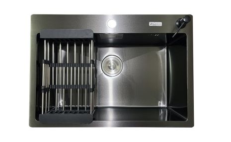 Кухонна мийка Romzha Arta U-600S BL