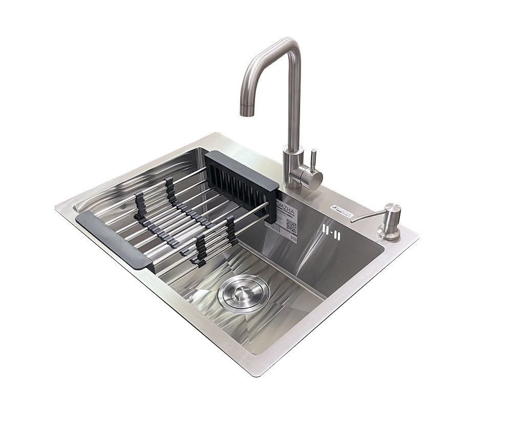 Комплект мийка + змішувач Romzha Arta U-550S (B) Комплект мийка + змішувач Romzha Arta U-550S (B)