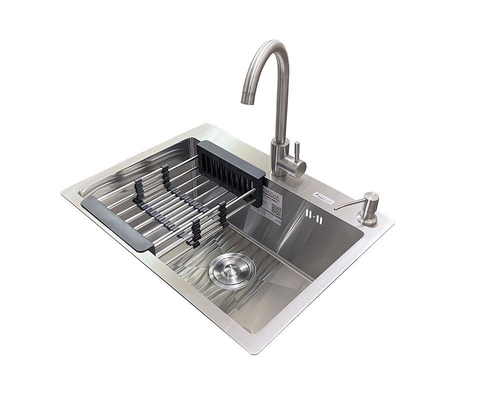 Комплект мийка + змішувач Romzha Arta U-550S (A) Комплект мийка + змішувач Romzha Arta U-550S (A)