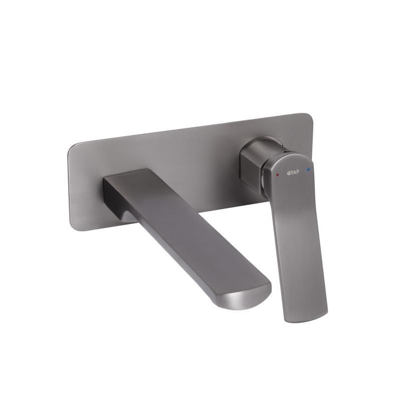 Смеситель для раковины Qtap Slavonice скрытого монтажа QTSLA273GMB45920 Gunmetal Black PVD Смеситель для раковины Qtap Slavonice скрытого монтажа QTSLA273GMB45920 Gunmetal Black PVD