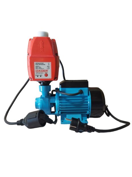 Насосна станція Водомет QB60 з автоматикою Koer KSR-2 Насосна станція Водомет QB60 з автоматикою Koer KSR-2
