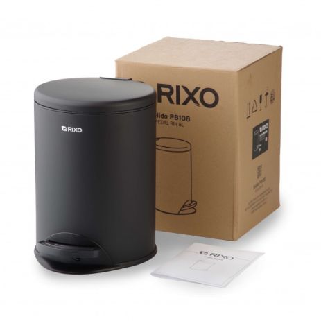 Відро для сміття з педаллю Rixo Solido PB108B Відро для сміття з педаллю Rixo Solido PB108B