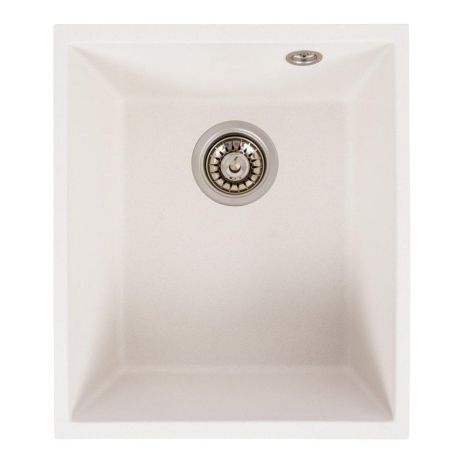 Матовая гранитная мойка для кухни VALESO ROXY 3744 Белоснежная