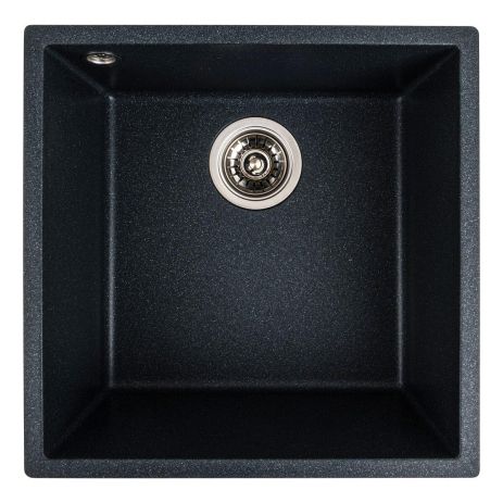 Гранитная кухонная мойка VALESO RUBA 4040 матовая Антрацит