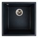 Гранитная кухонная мойка VALESO RUBA 4040 матовая Антрацит